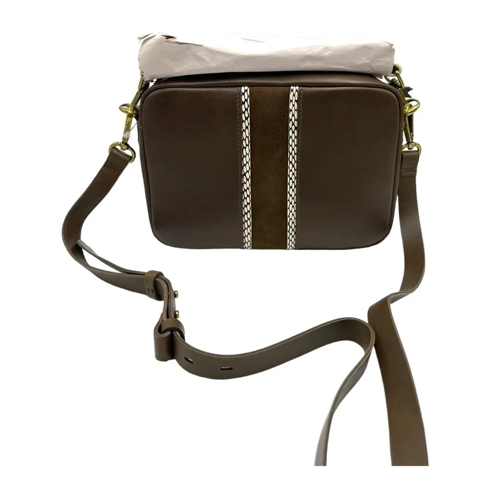 Madewell The Large Transport Camera Bag: Suede Inset Edition